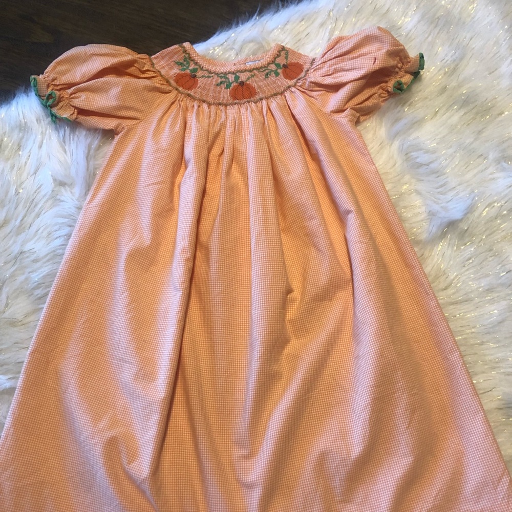 🍁Smocked fall dress🎃